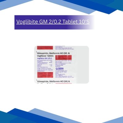 Glycomet GP Forte 0.5mg Tablet 10'S