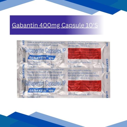 Gabantin 400mg Capsule 10'S