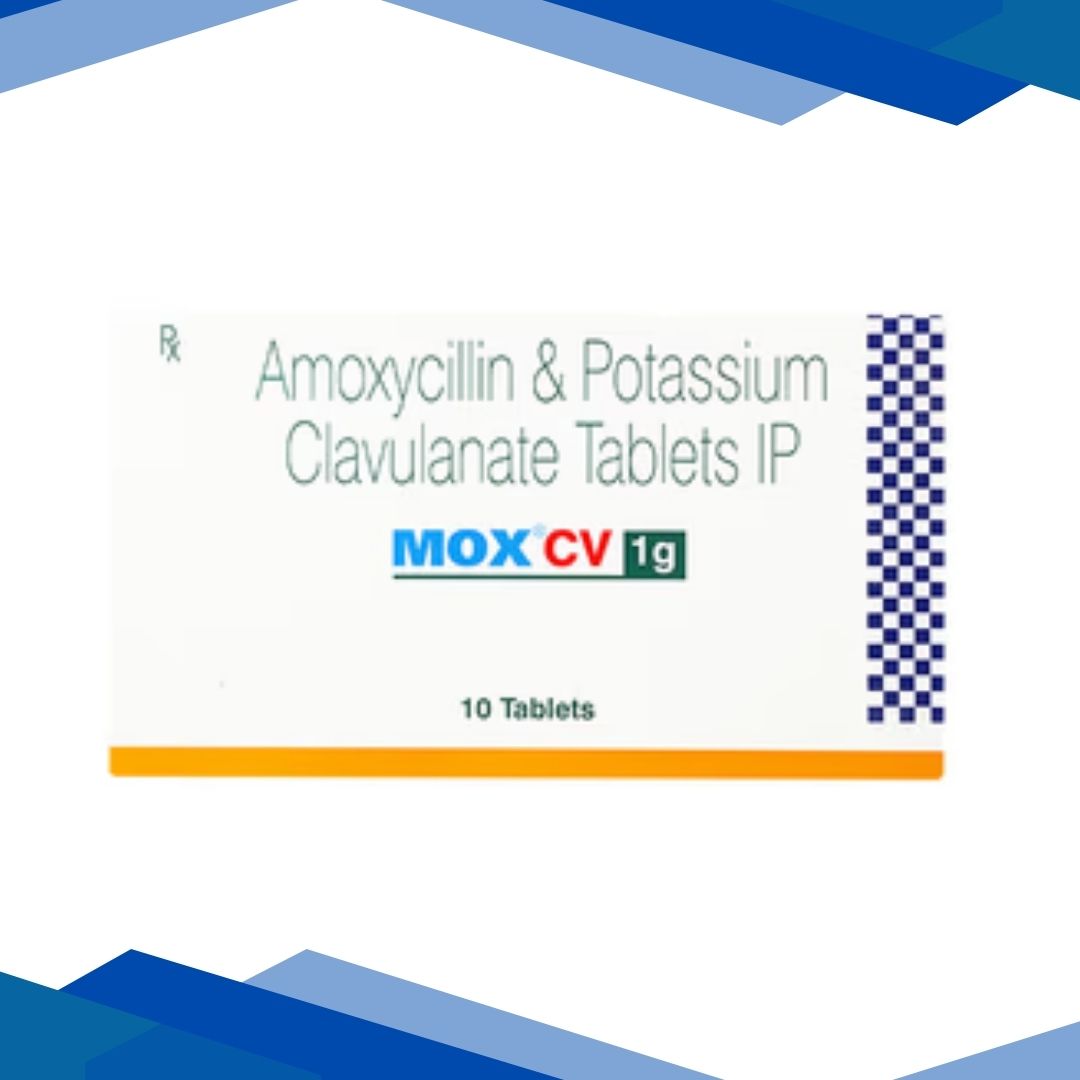 MOX CV 1gm Tablet 10'S