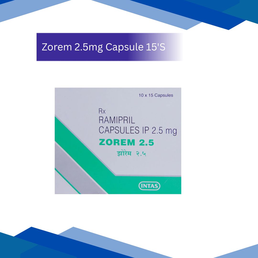 Zorem 2.5mg Capsule 15'S