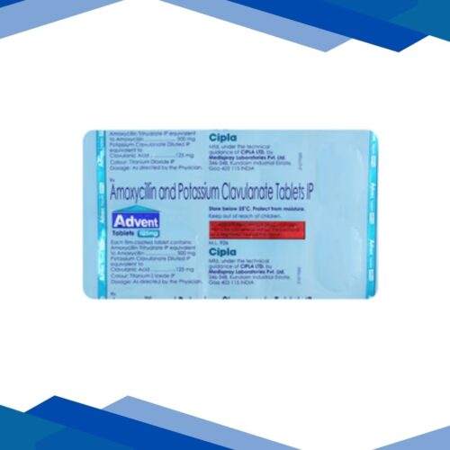 Advent 625mg Tablet 10'S