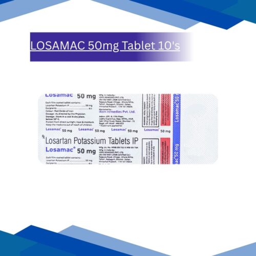 LOSAMAC 50 mg Tablet 10's