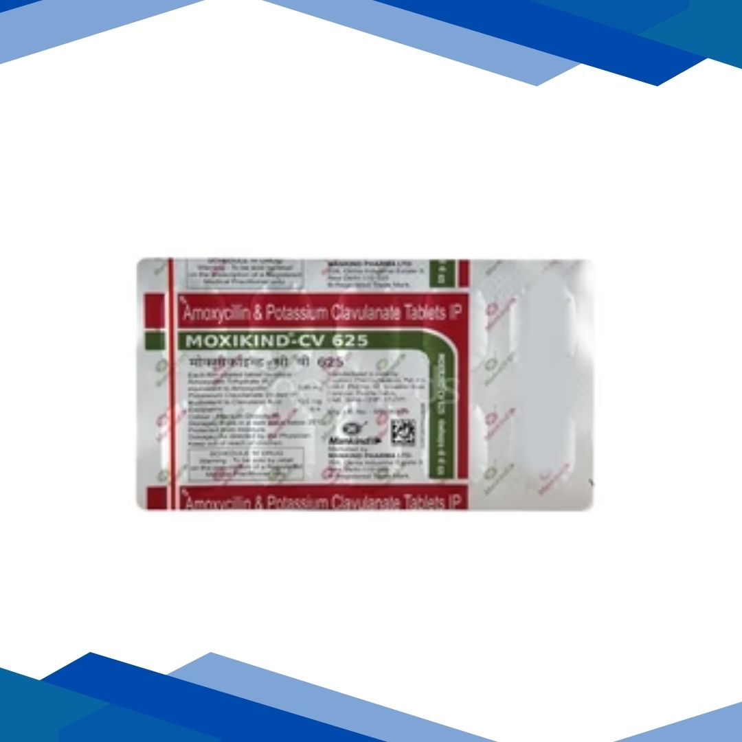 Moxikind CV 625mg Tablet 10'S