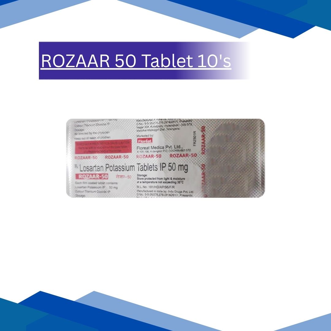 ROZAAR 50 Tablet 10's