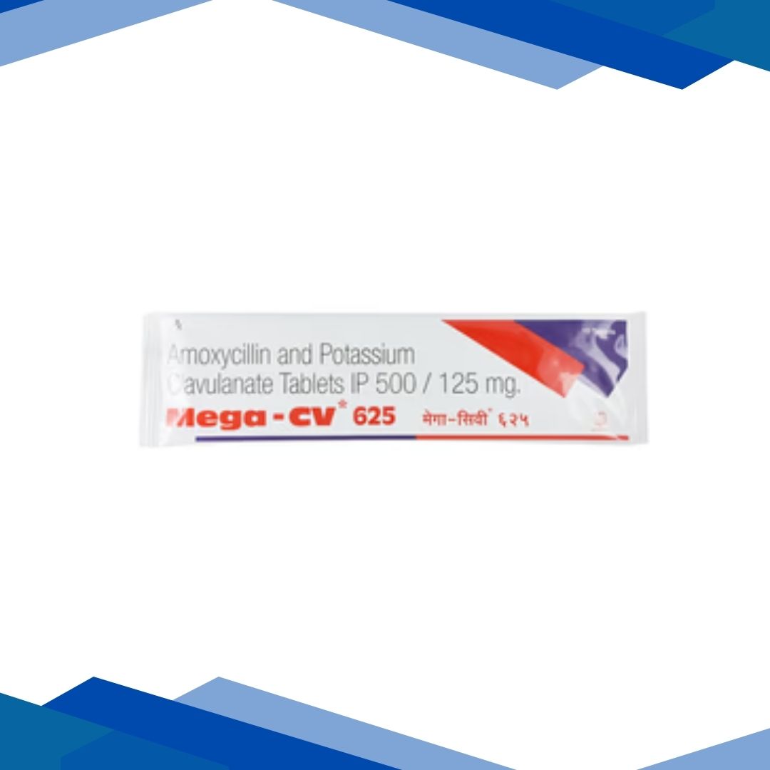 Mega CV 625mg Tablet 10'S