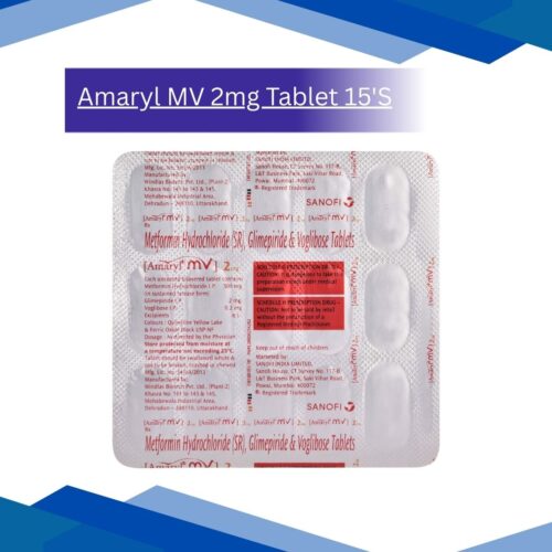 Amaryl MV 2mg Tablet 15'S