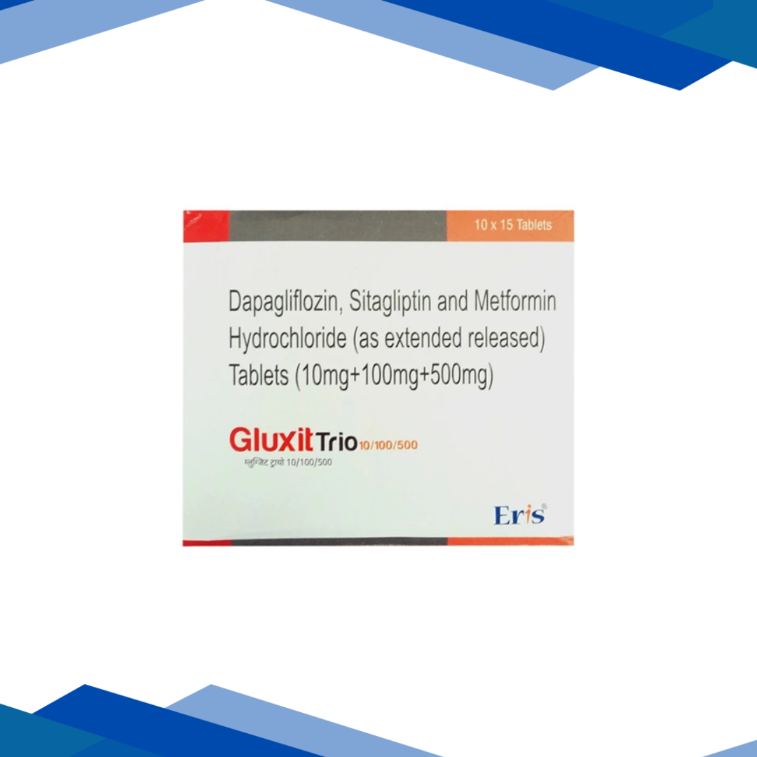 Gluxit Trio 10mg/500mg/100mg