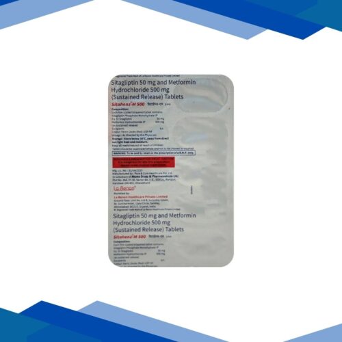 SITAHENZ M 500 Tablet 10's