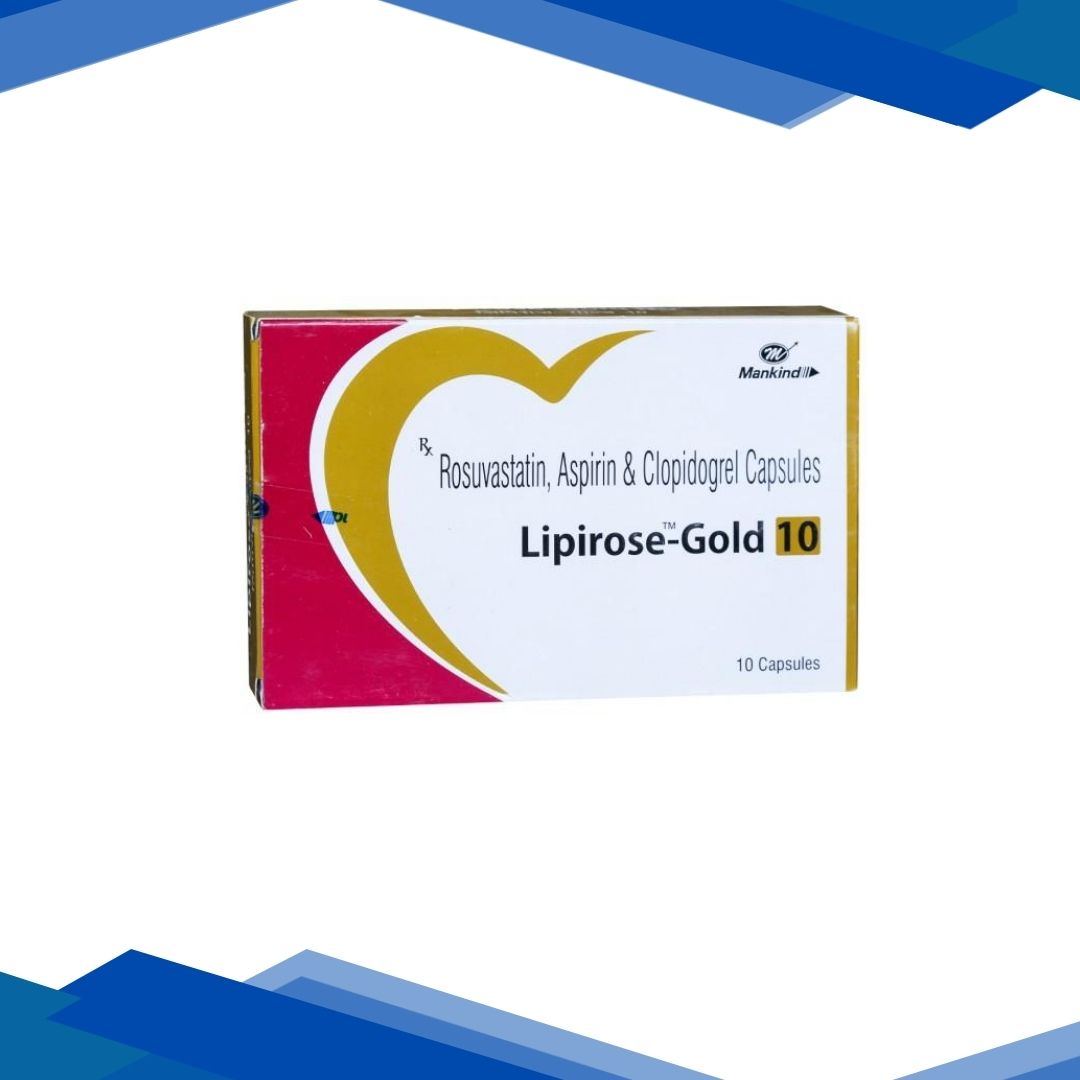 Lipirose Gold 10mg Capsule 10'S