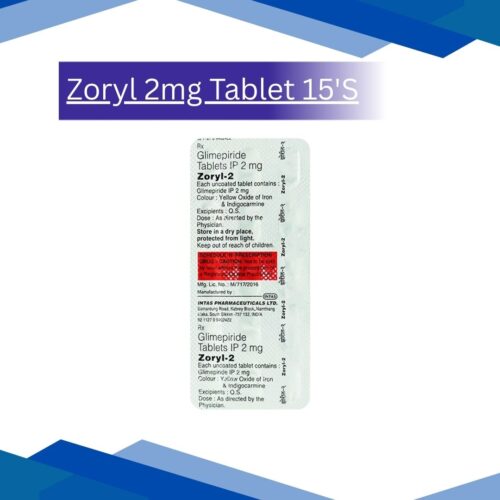 Zoryl 2mg Tablet 15'S