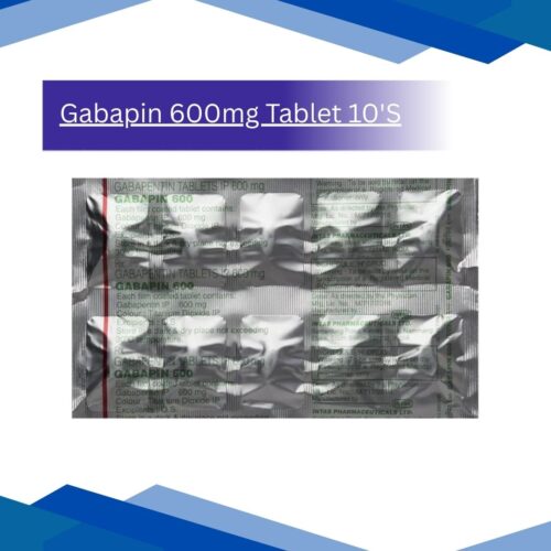 Gabapin 600mg Tablet 10'S