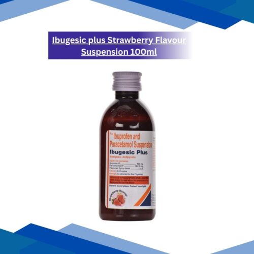 Ibugesic plus Strawberry Flavour Suspension 100ml