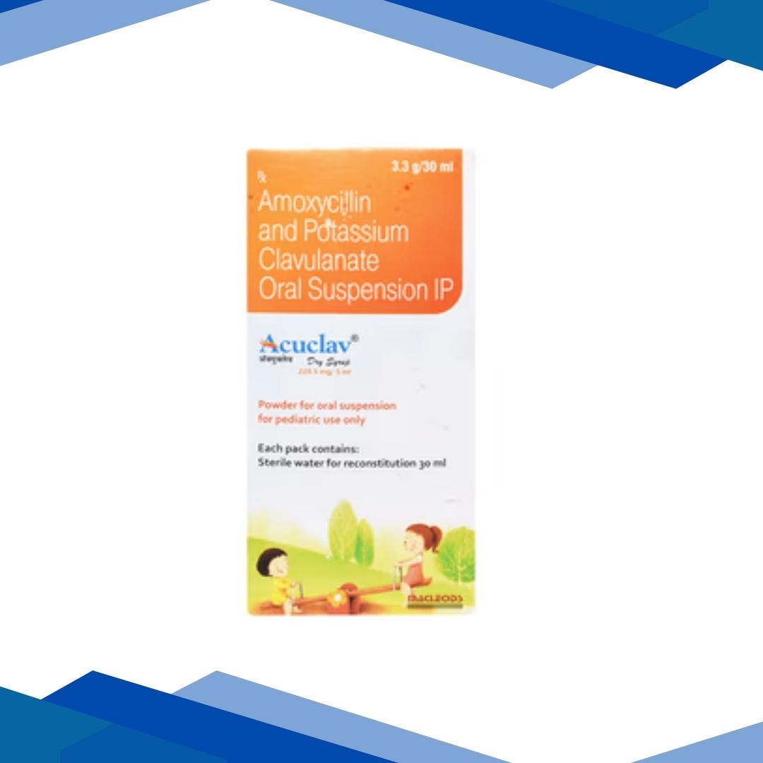 Acuclav Dry Syrup 30ml