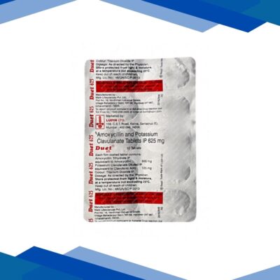 Duet 625mg Tablet 10'S