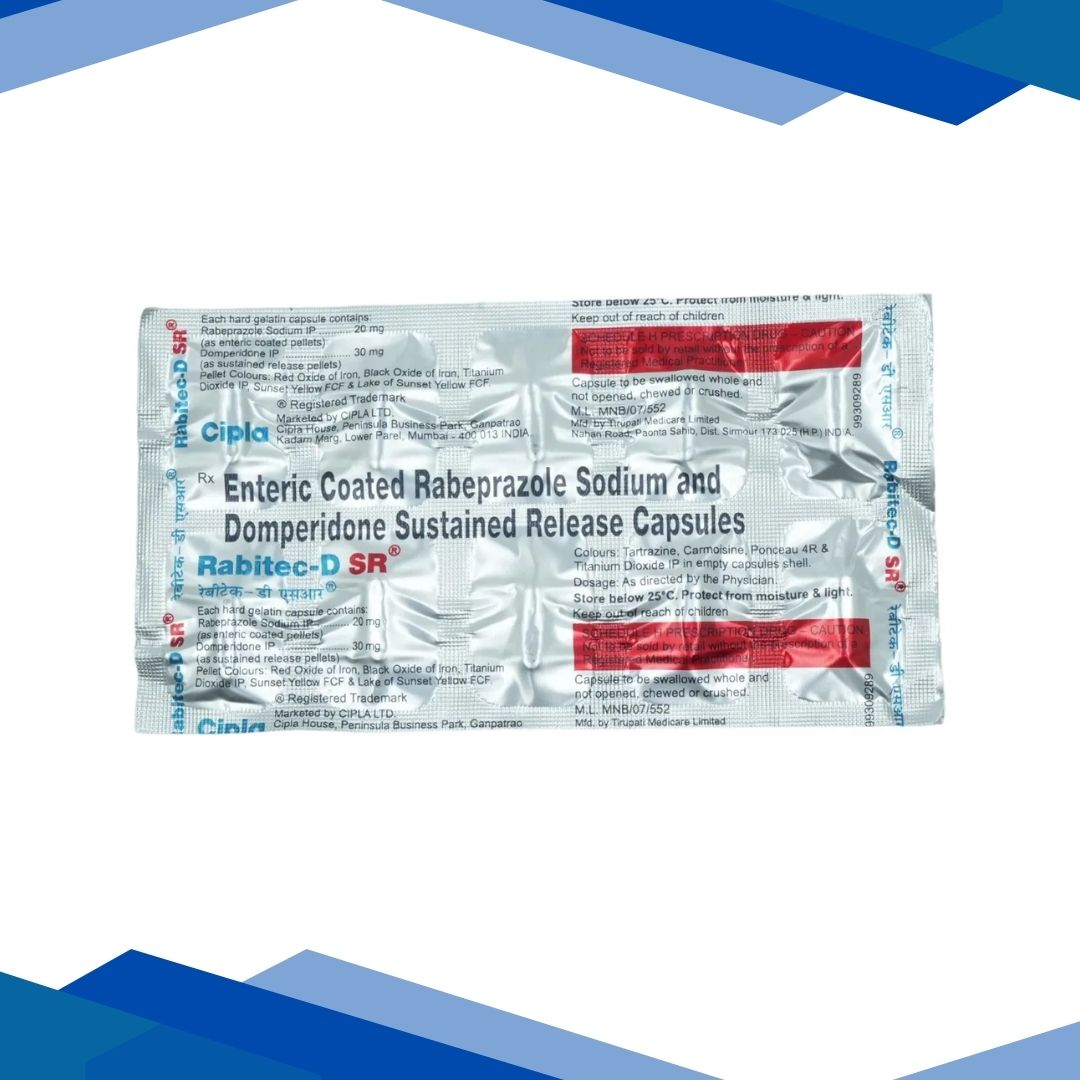 Rabitec DSR 20/30mg Capsule 10'S