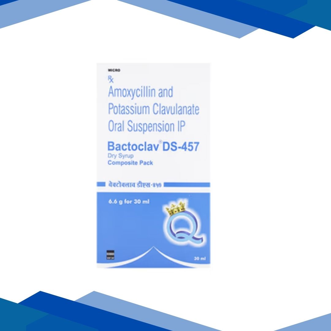 Bactoclav DS 457 Dry Syrup 30ml