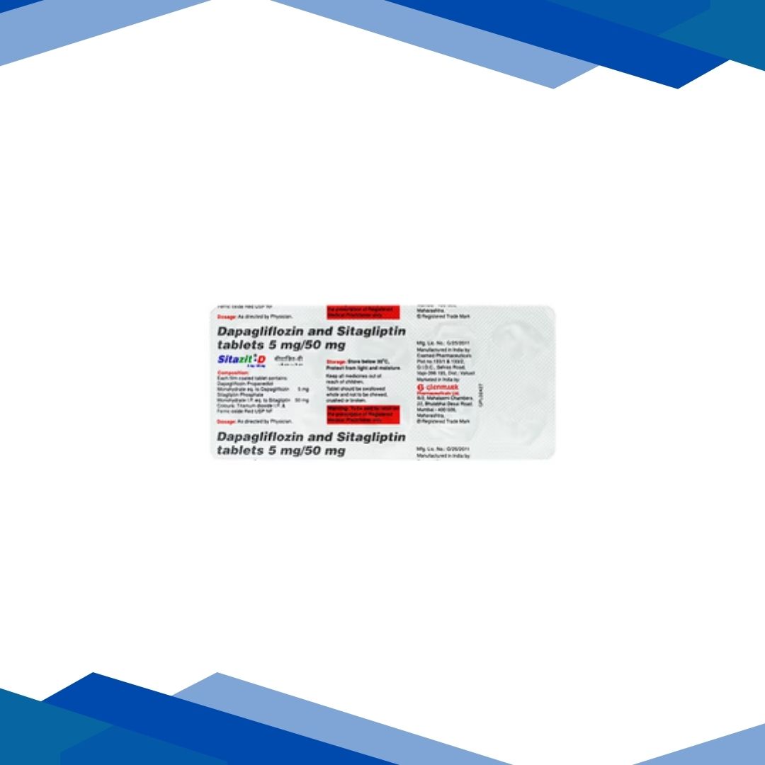 SITAZIT D 5/50 Tablet 10's