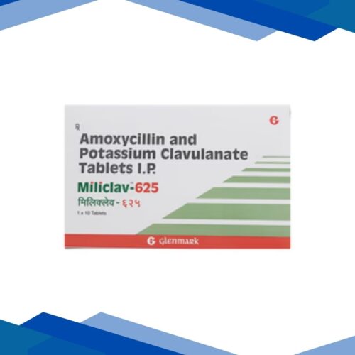 Miliclav 625mg Tablet 10'S