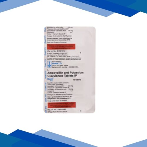 Duet 375mg Tablet 10'S