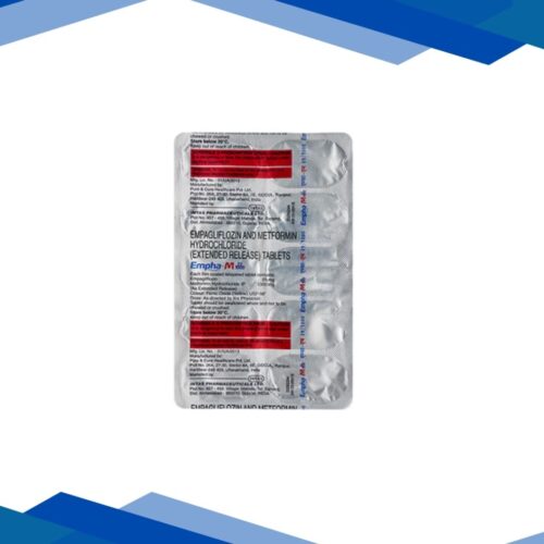 EMPHA M 25/1000 Tablet 10's