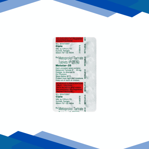 Metolar 25mg
