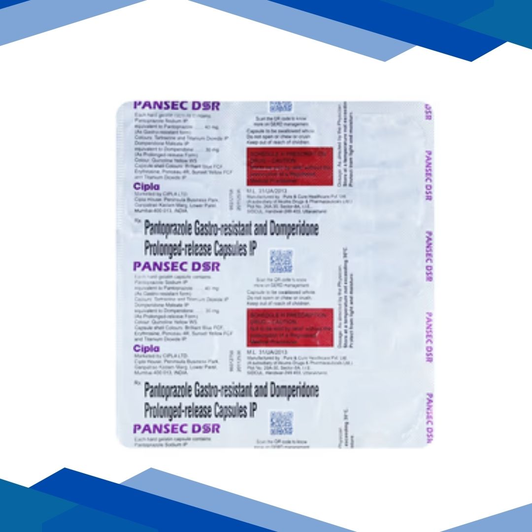 Pansec DSR Capsule 15'S