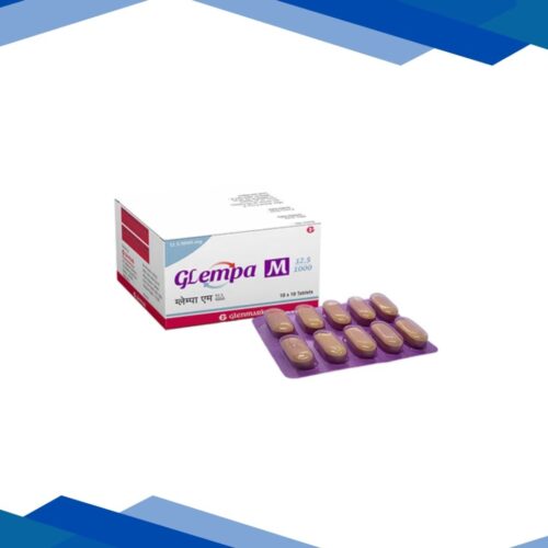 GLEMPA M 12.5/1000 Tablet 10's
