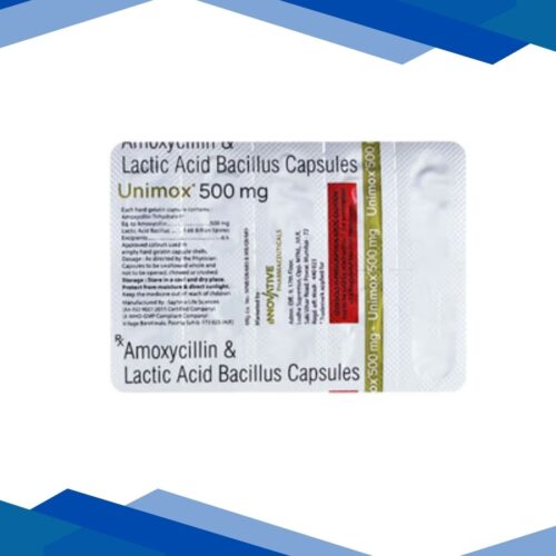 UNIMOX 500 Capsule 10's