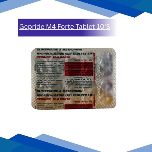 Gepride M4 Forte Tablet 10'S