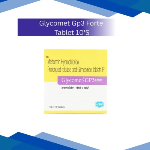 Glycomet Gp3 Forte Tablet 10'S
