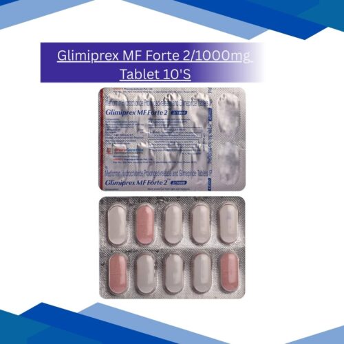 Glimiprex MF Forte 2/1000mg Tablet 10'S