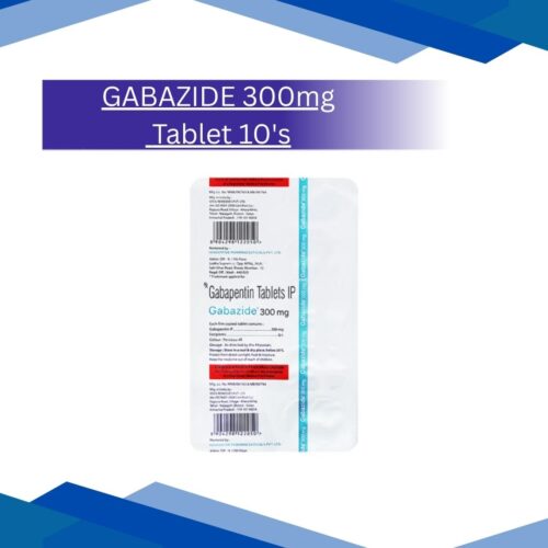 GABAZIDE 300mg Tablet 10's