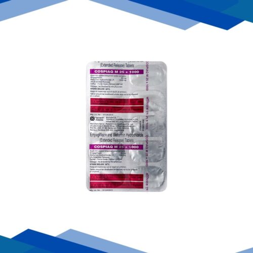 COSPIAQ M 25/1000 Tablet 10's