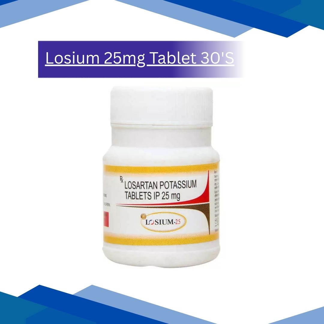 Losium 25 mg Tablet 30's