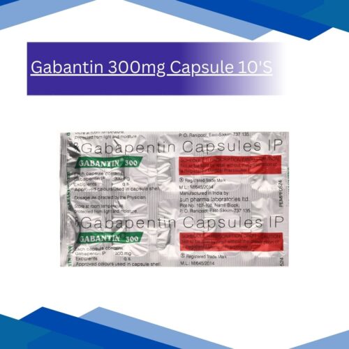 Gabantin 300mg Capsule 10'S