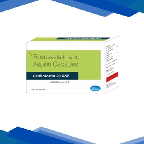 CARDIOROSTIN 20 ASP Capsule 10's