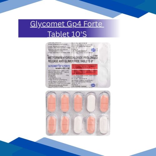 Glycomet Gp4 Forte Tablet 10'S
