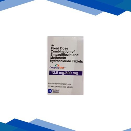 COSPIAQ MET 12.5/500mg Tablet 10's