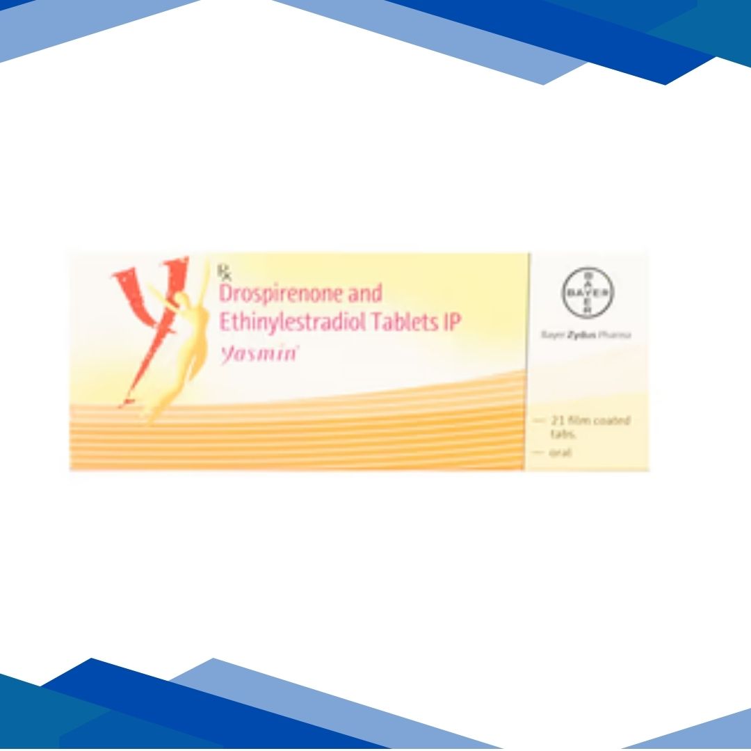 Yasmin Tablet For Contraception care and Acne management Pack of 21 Tablets