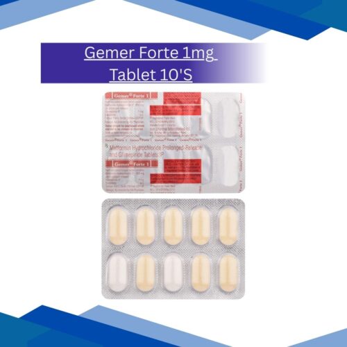 Gemer Forte 1mg Tablet 10'S