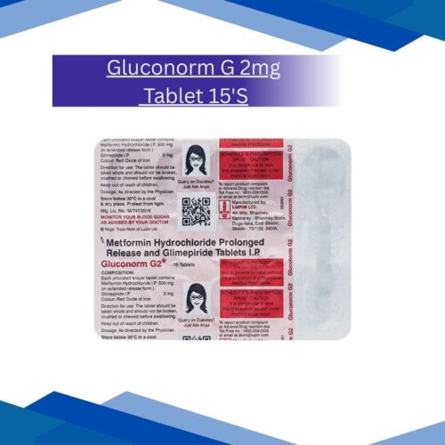 Gluconorm G 2mg Tablet 15'S