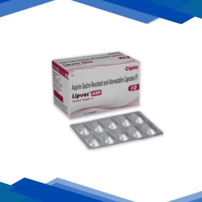 LIPVAS ASP 10 Capsule 10's