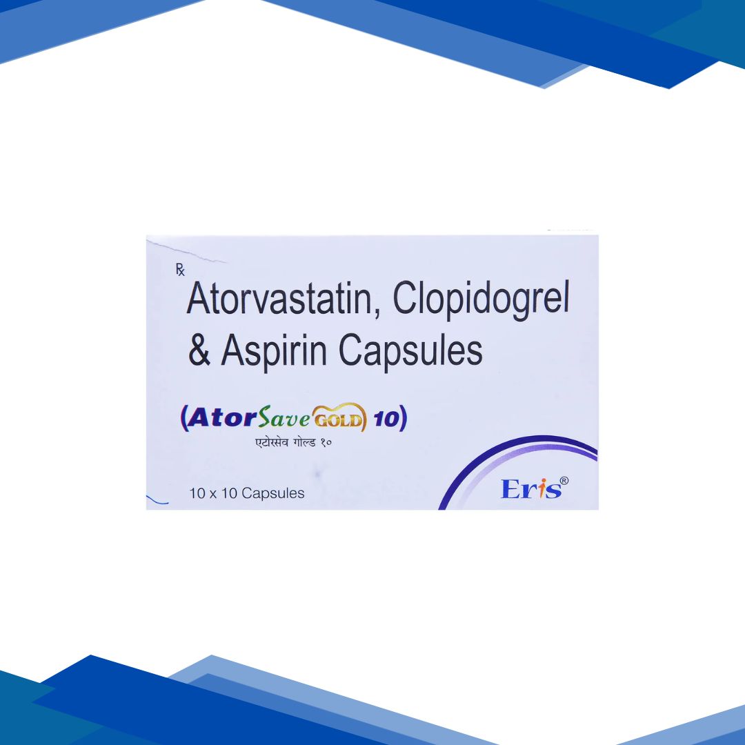 Atorsave Gold 10mg Capsule 10'S
