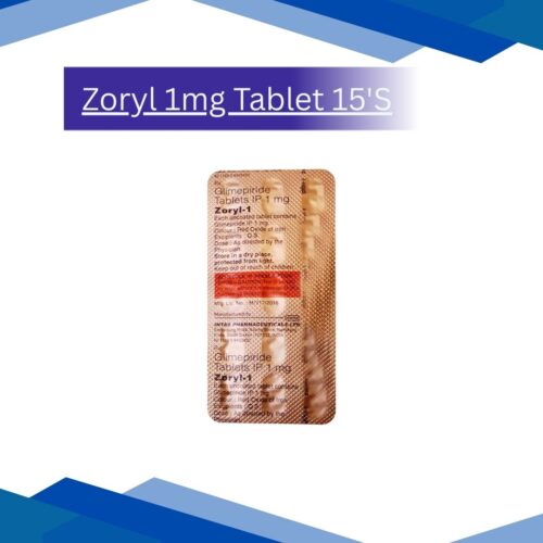 Zoryl 1mg Tablet 15'S