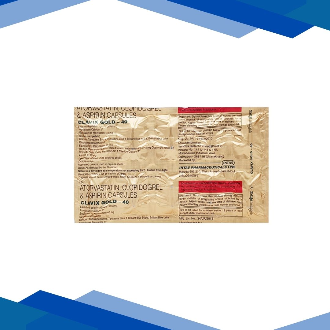 CLAVIX GOLD 40 Capsule