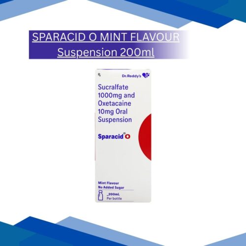 SPARACID O MINT FLAVOUR Suspension 200ml
