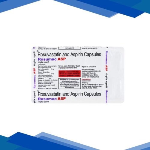 Rosumac Asp 10/75mg Capsule 10'S
