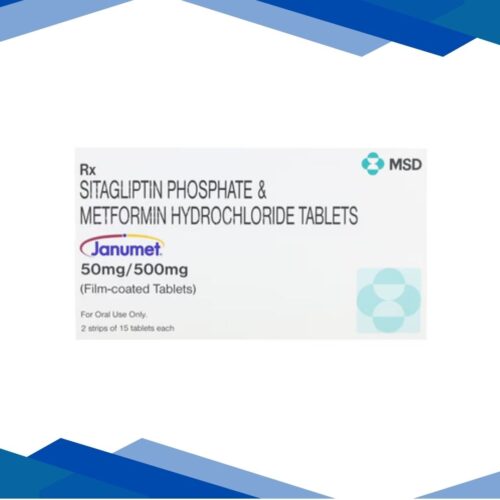 Janumet 50/500mg Tablet 15'S