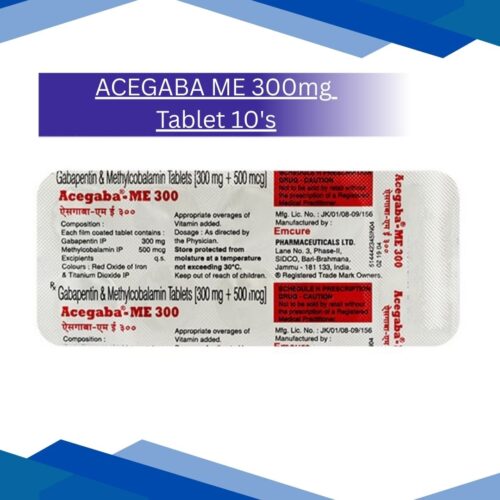 ACEGABA ME 300mg Tablet 10's