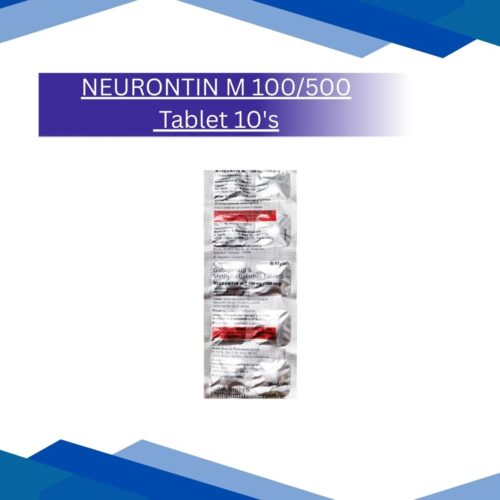 NEURONTIN M 100/500 Tablet 10's